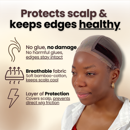 Premium All-in-One Wig Grip Cap