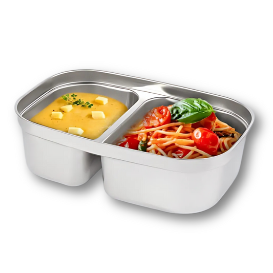 Interchangable divided 1.5L tray - for soups and meals